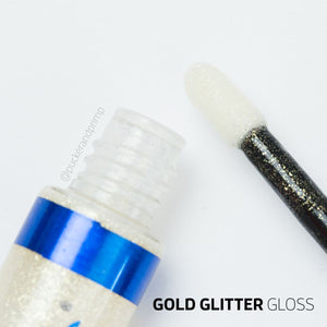 Gold Glitter Gloss