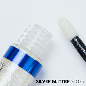 Silver Glitter Gloss